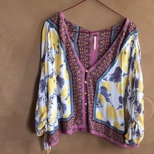 Lemon top from Free People